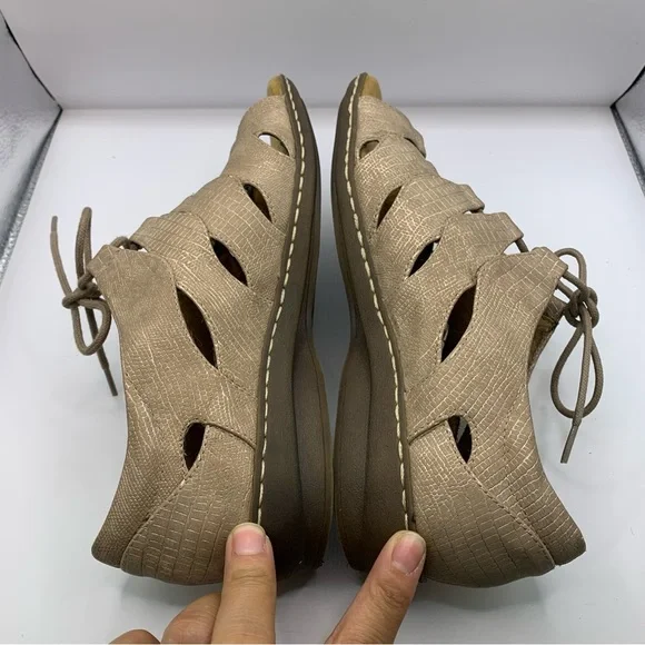 Naturalizer - Natural Soul BEATRICE Lace Up Sandal Open toe Comfort size 7.5W - Picture 6 of 8